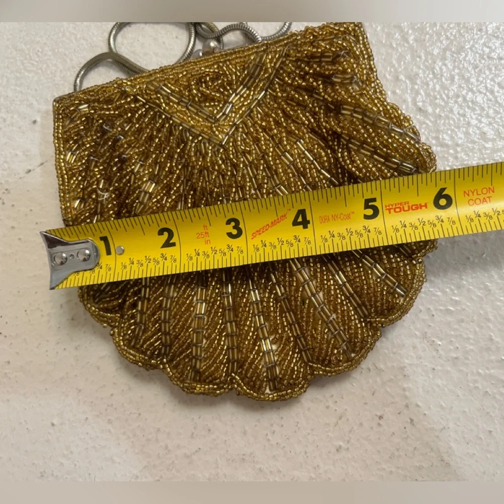 N/A gold beaded